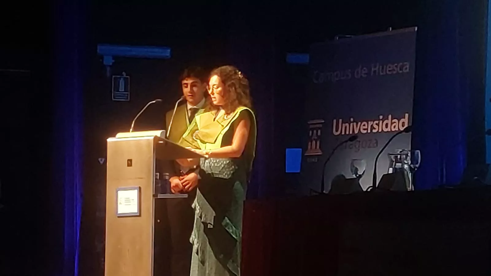 Acto de fin de carrera de la Facultad de Ciencias de la Salud y el Deporte