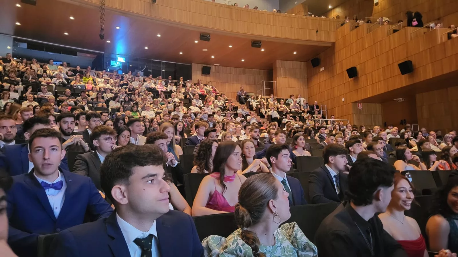 Acto de fin de carrera de la Facultad de Ciencias de la Salud y el Deporte