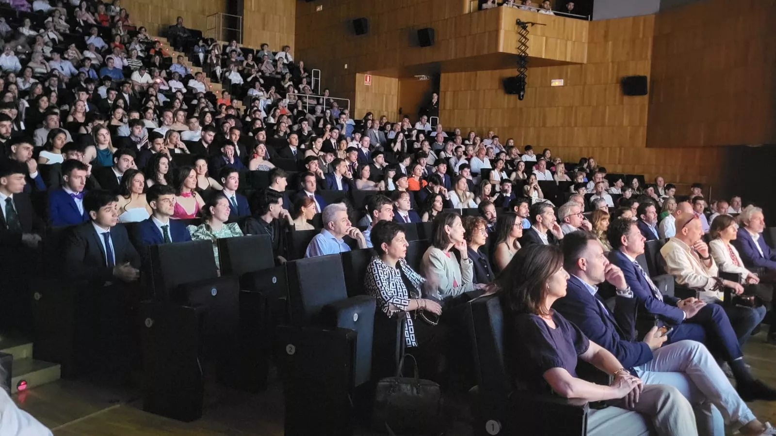 Acto de fin de carrera de la Facultad de Ciencias de la Salud y el Deporte