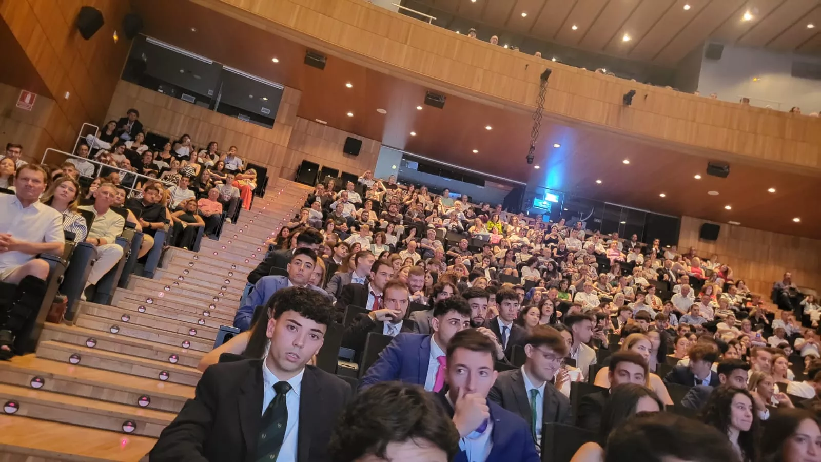 Acto de fin de carrera de la Facultad de Ciencias de la Salud y el Deporte