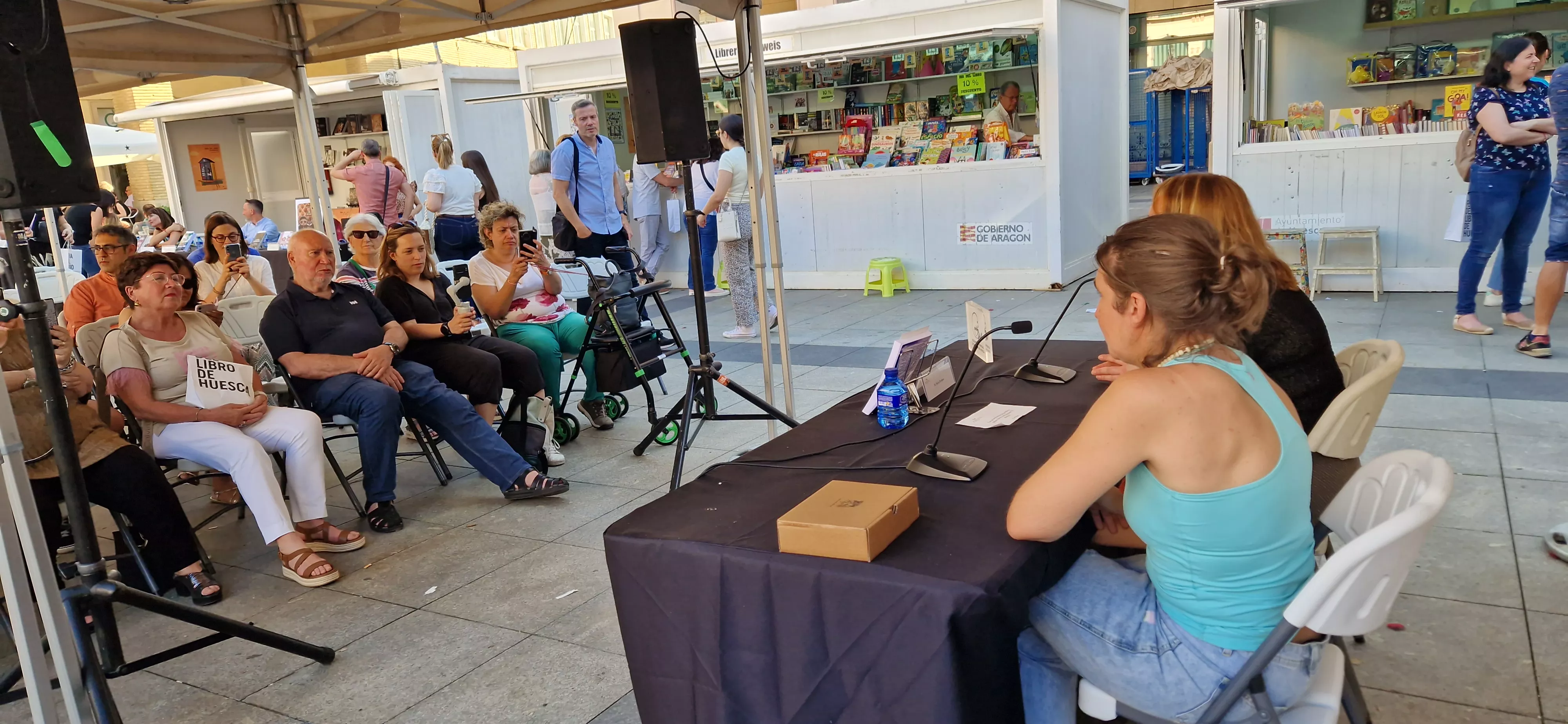 Presentación de El viaje que te guía. Foto Myriam Martínez