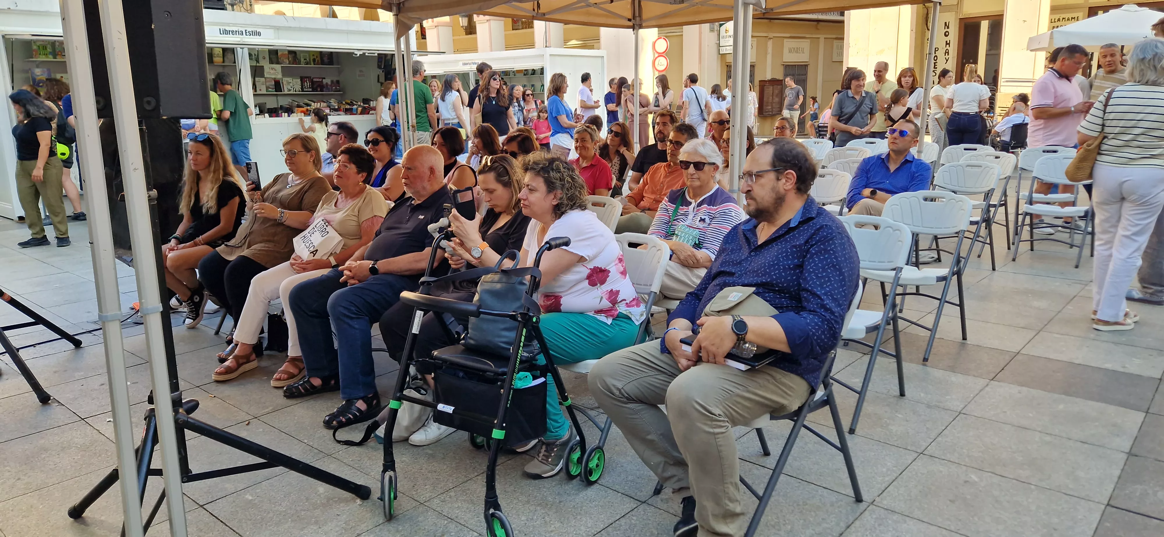 Presentación de El viaje que te guía. Foto Myriam Martínez