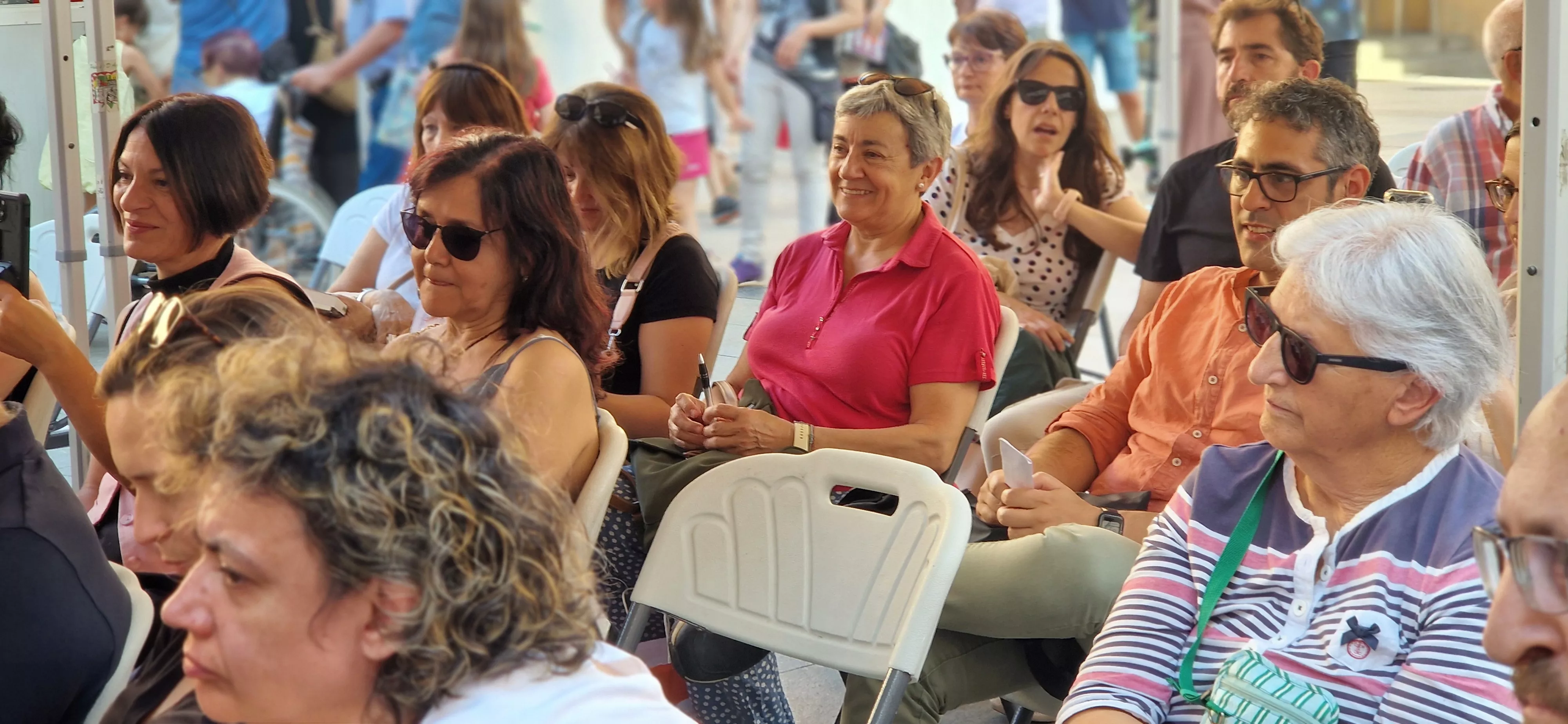 Presentación de El viaje que te guía. Foto Myriam Martínez