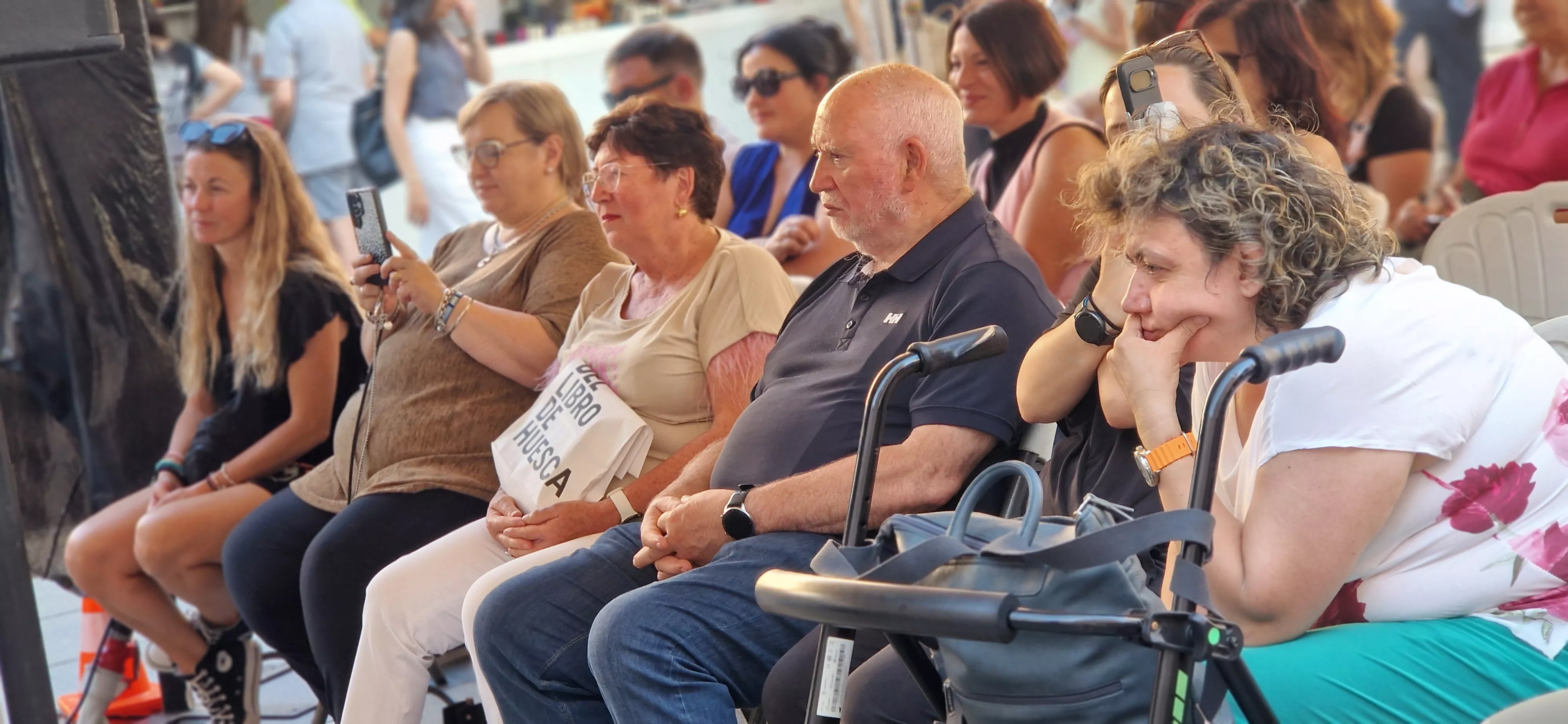 Presentación de El viaje que te guía. Foto Myriam Martínez