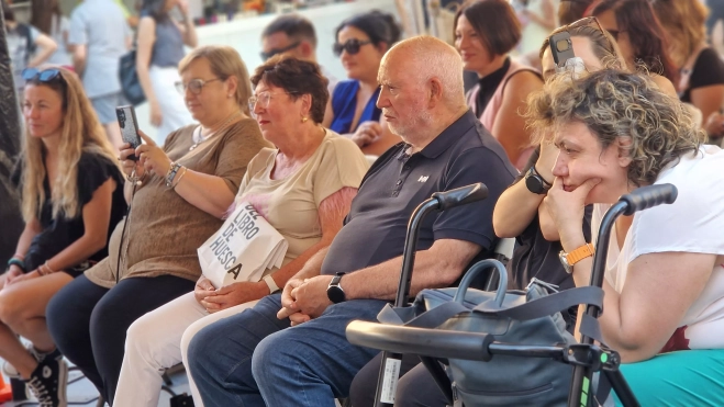 Presentación de El viaje que te guía. Foto Myriam Martínez