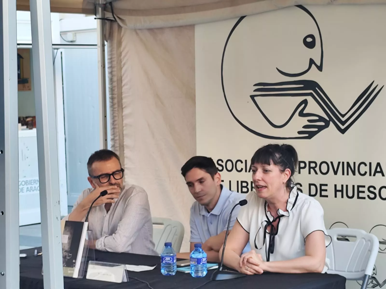 Presentación del libro de Antonio Viñuales. Foto Ana Mora