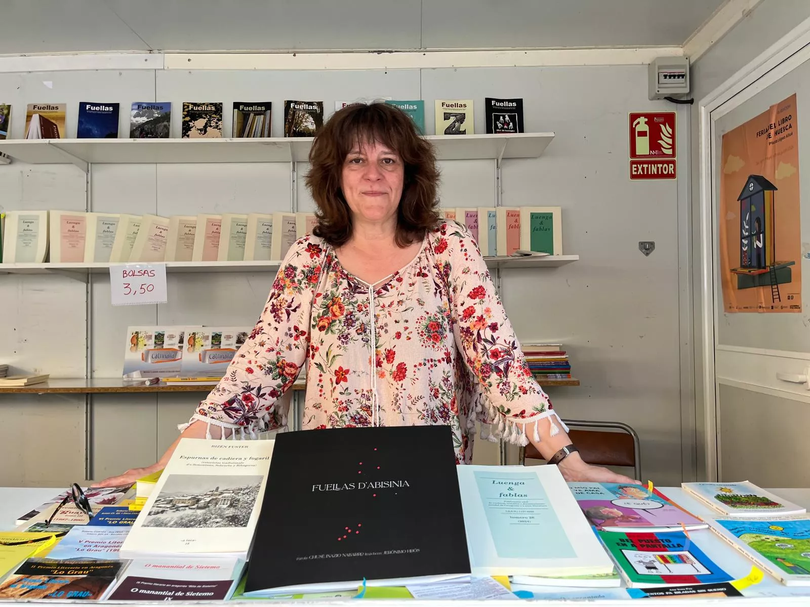 Ana Escar, del Consello d´a Fabla Aragonesa. Foto Mercedes Manterola