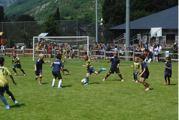 Un gran ambiente presidió la jornada de Benasque.