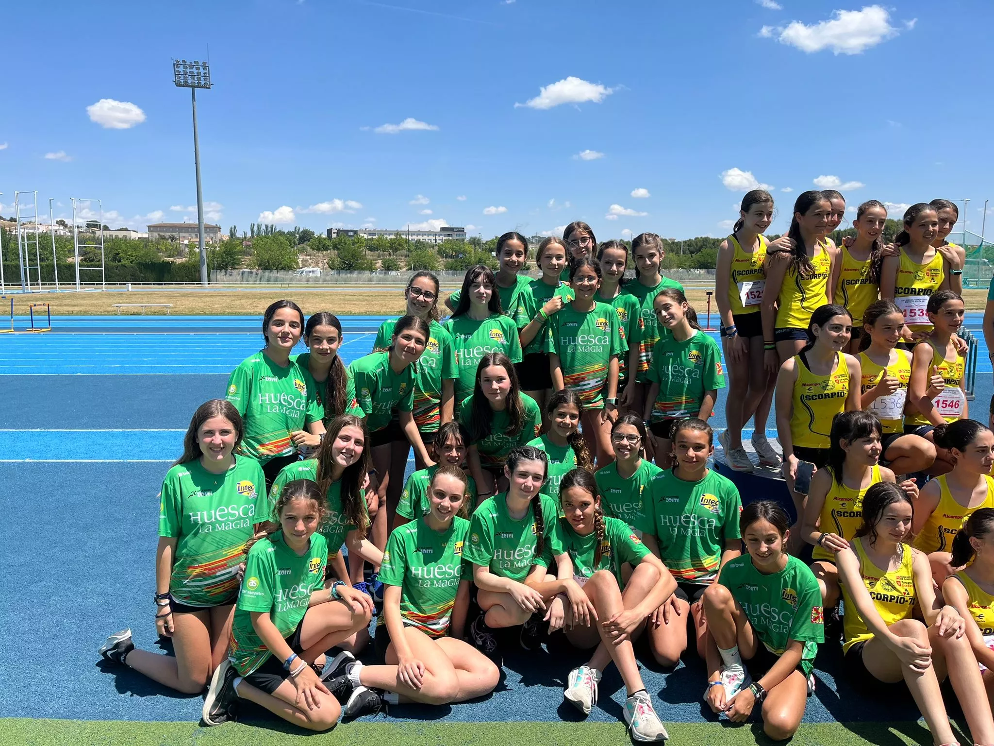 Intec-Zoiti en el campeonato de Aragón Sub-14 por equipos