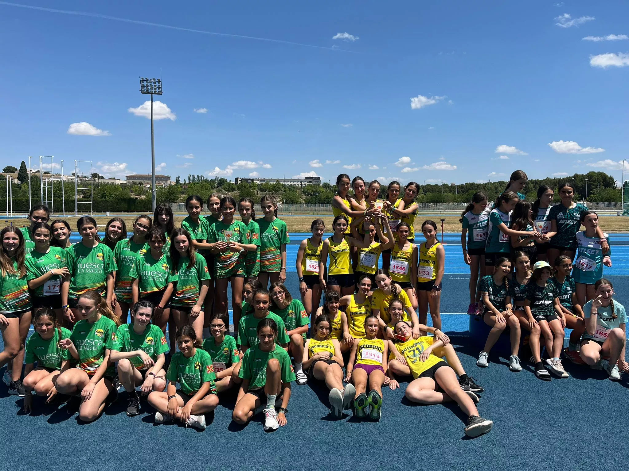 Intec-Zoiti en el campeonato de Aragón Sub-14 por equipos