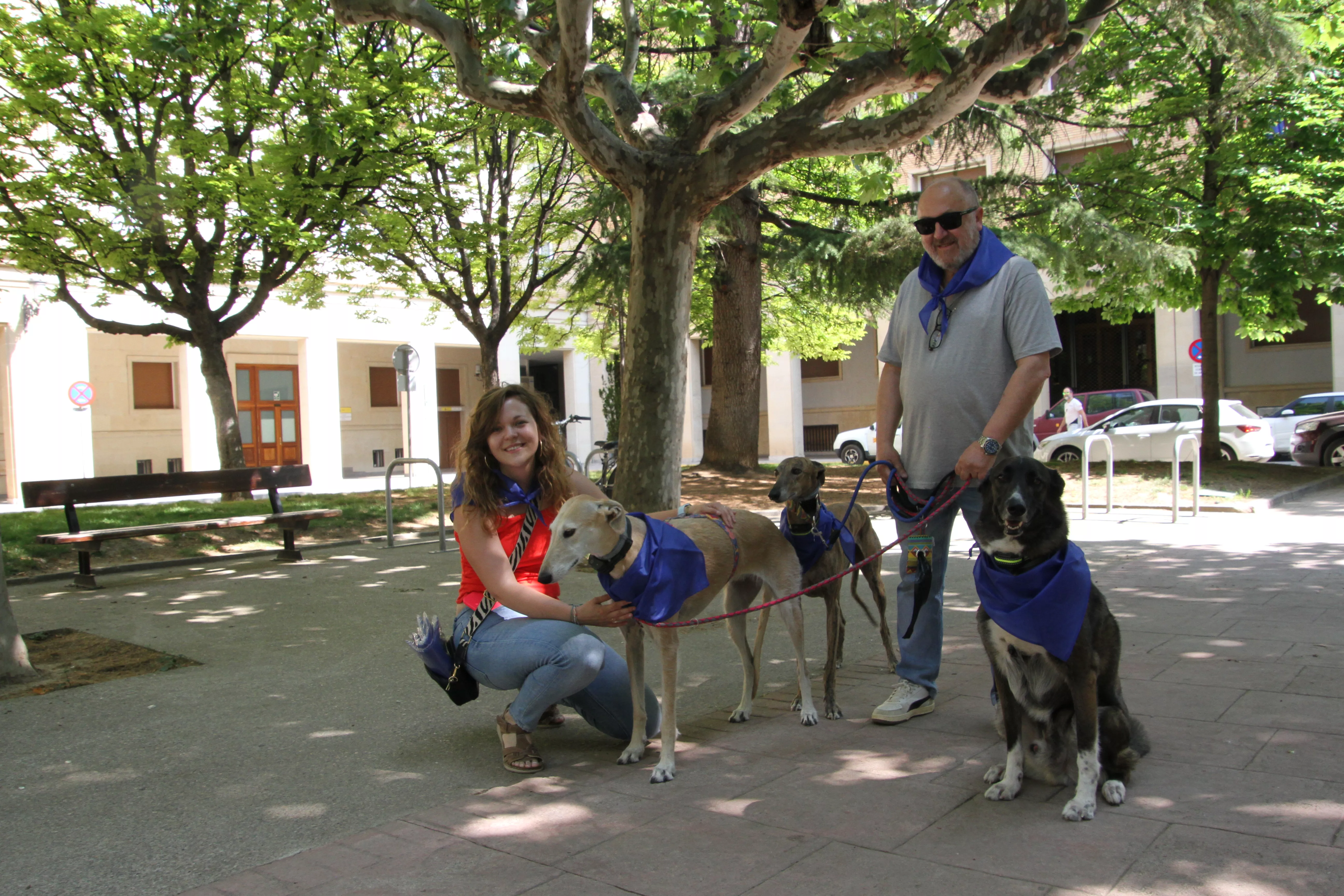 Manifestación de los veterinarios en Huesca. Foto Carlos Neofato