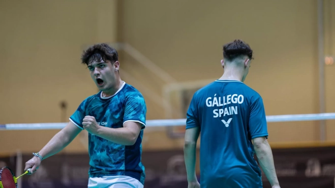 La pareja oscense, impecable en El Campello. La pareja oscense, impecable en El Campello.