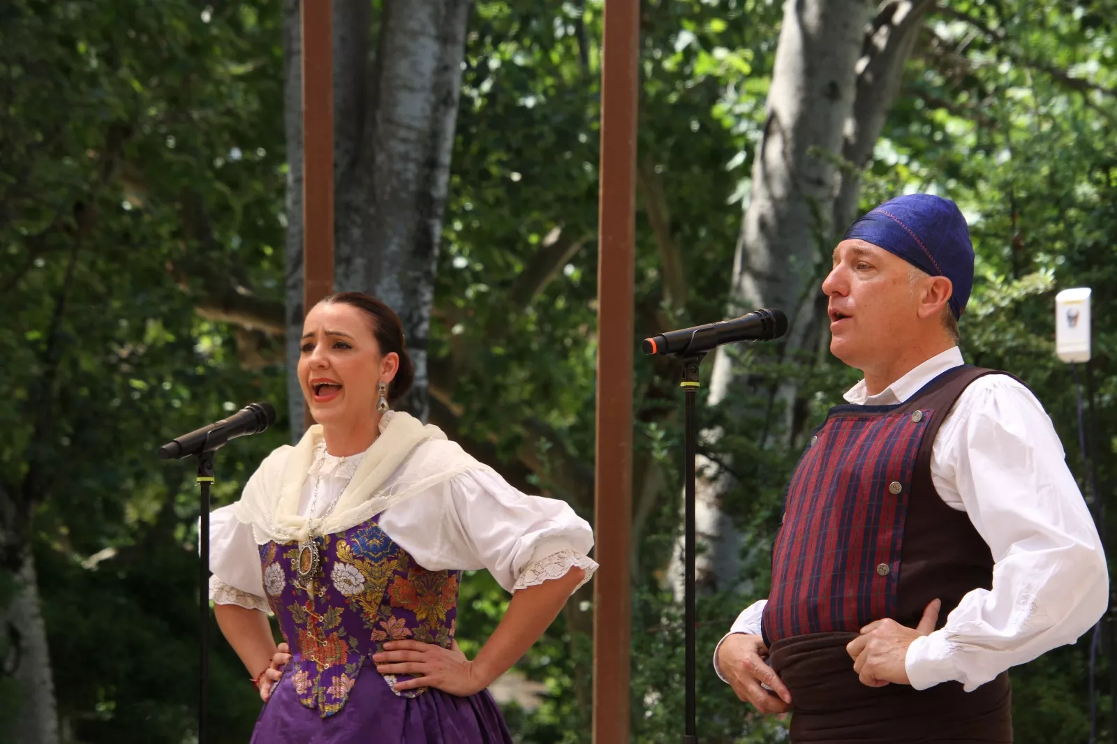 Fin de curso del Grupo Folklórico San Lorenzo. Foto Carlos Neofato 