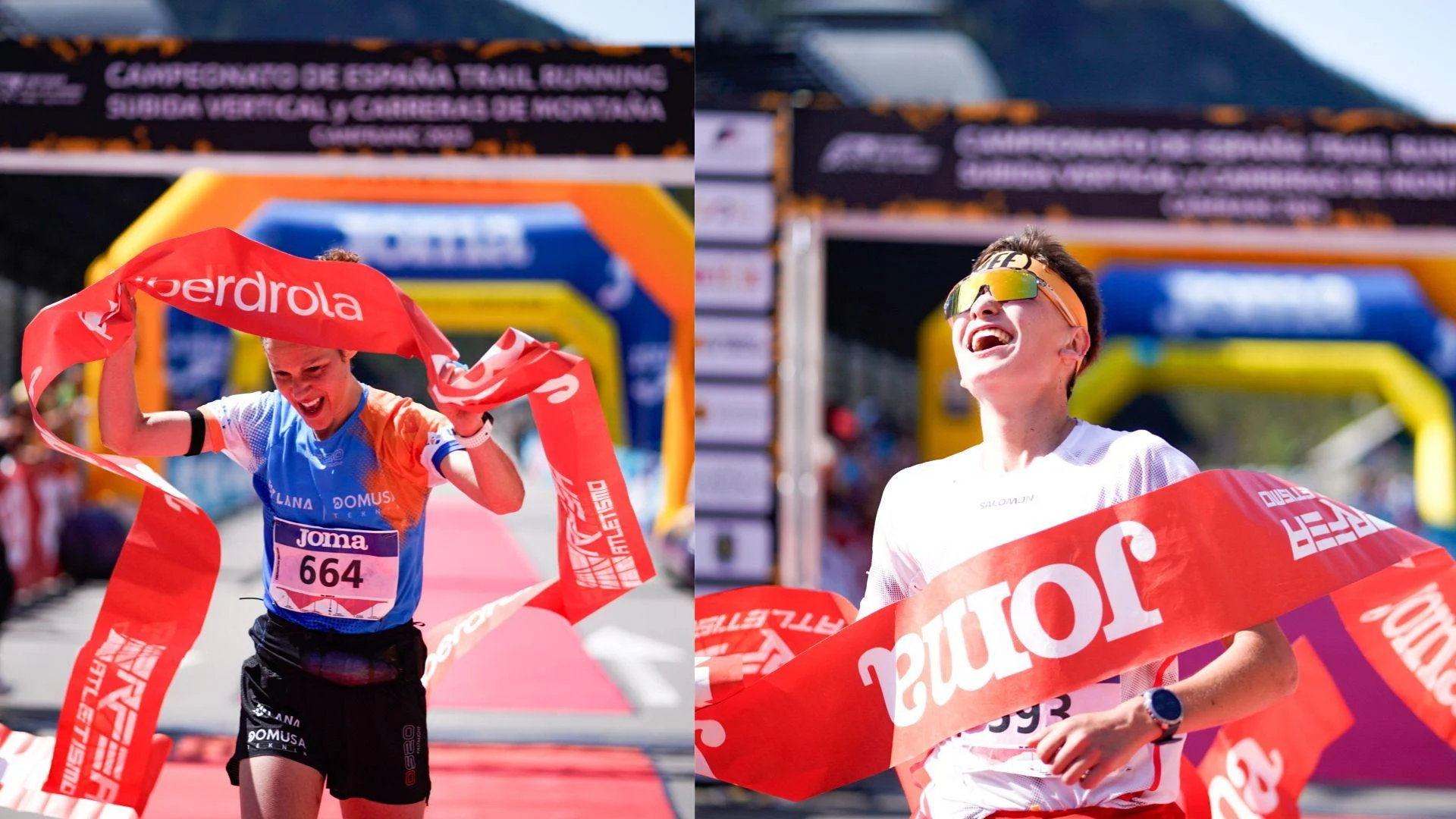 Jan Torrella y Onditz Iturbe, campeones de España. Foto RFEA