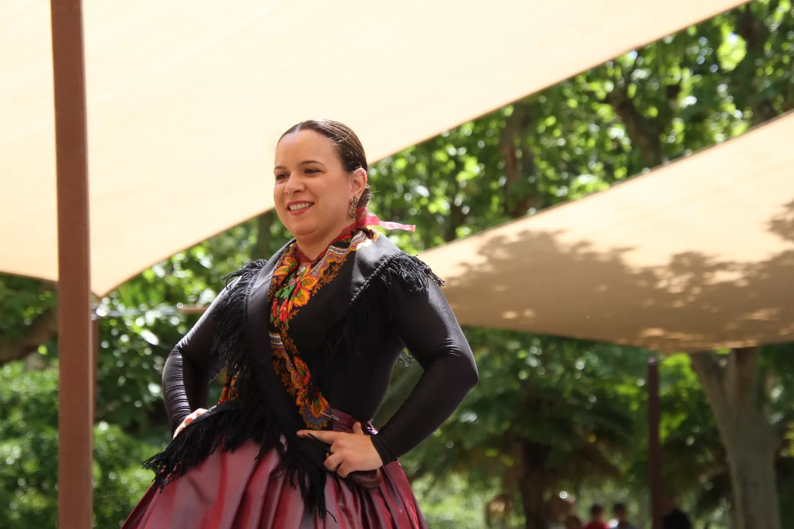 Fin de curso del Grupo Folklórico San Lorenzo. Foto Carlos Neofato 