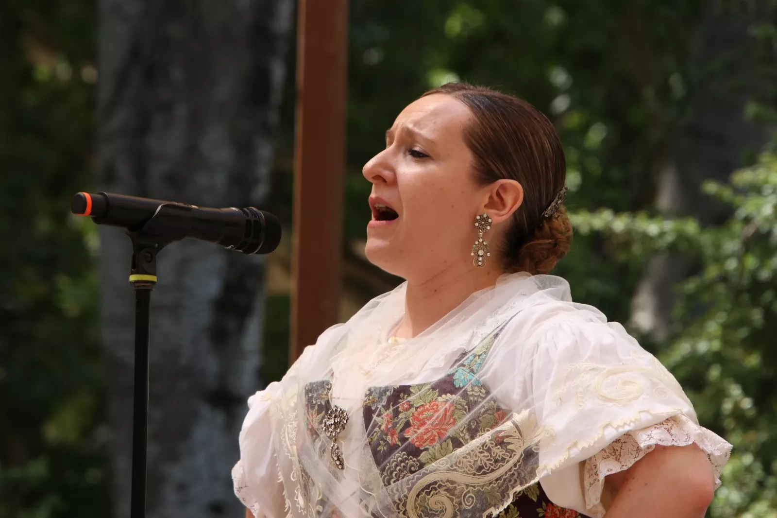 Fin de curso del Grupo Folklórico San Lorenzo. Foto Carlos Neofato 