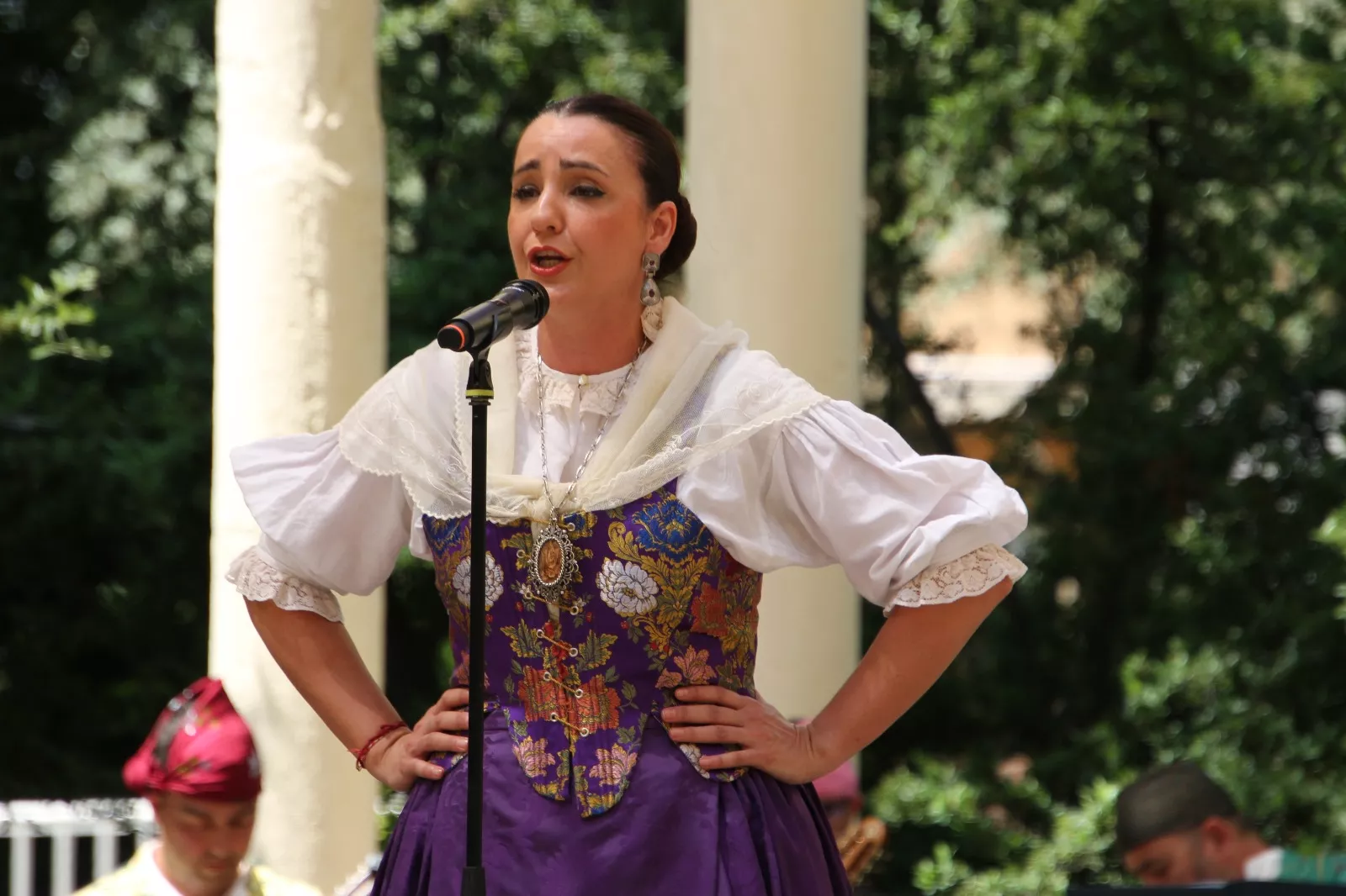 Fin de curso del Grupo Folklórico San Lorenzo. Foto Carlos Neofato 
