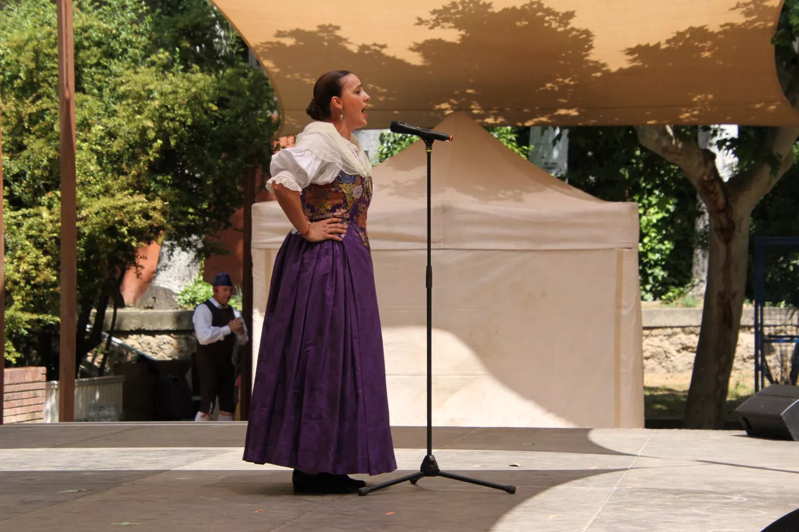 Fin de curso del Grupo Folklórico San Lorenzo. Foto Carlos Neofato 