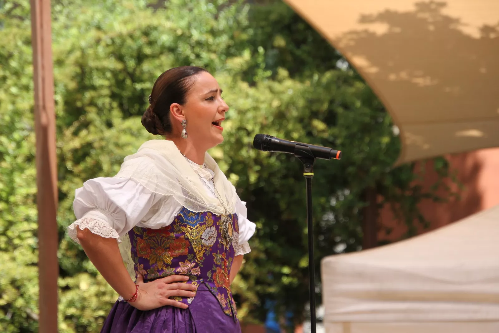 Fin de curso del Grupo Folklórico San Lorenzo. Foto Carlos Neofato 