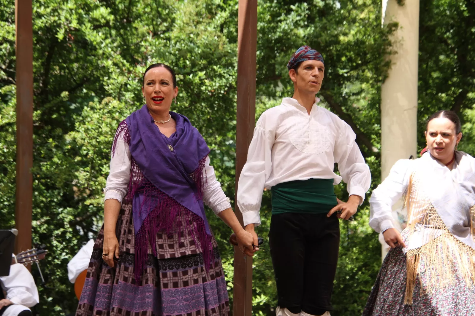 Fin de curso del Grupo Folklórico San Lorenzo. Foto Carlos Neofato