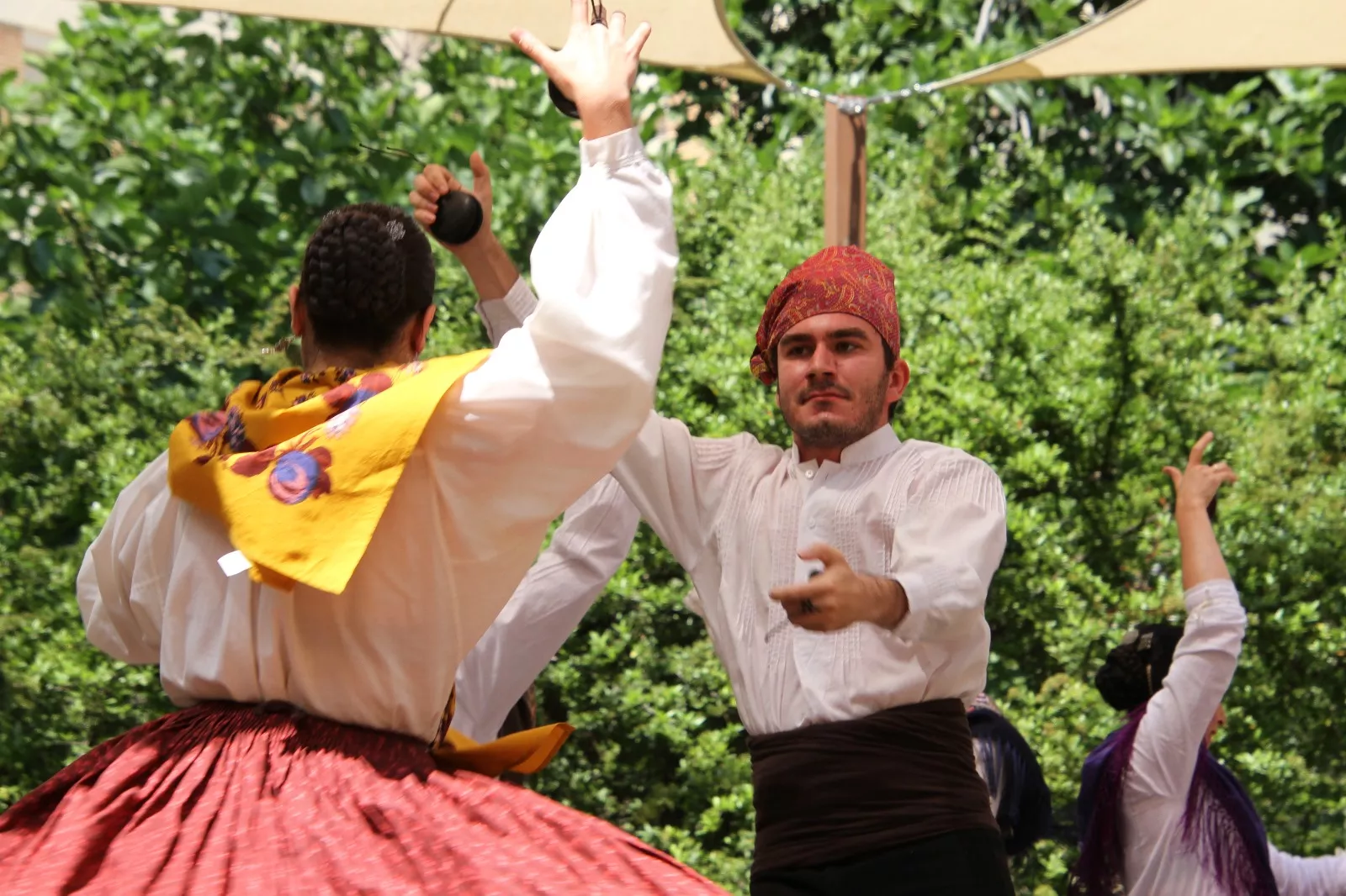 Fin de curso del Grupo Folklórico San Lorenzo. Foto Carlos Neofato 