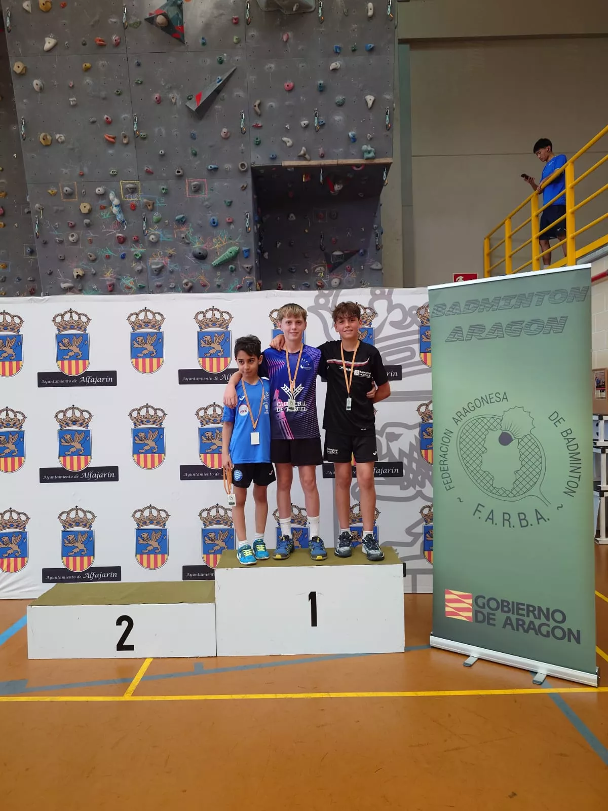 Bádminton Huesca ha logrado varios podios en Alfajarín