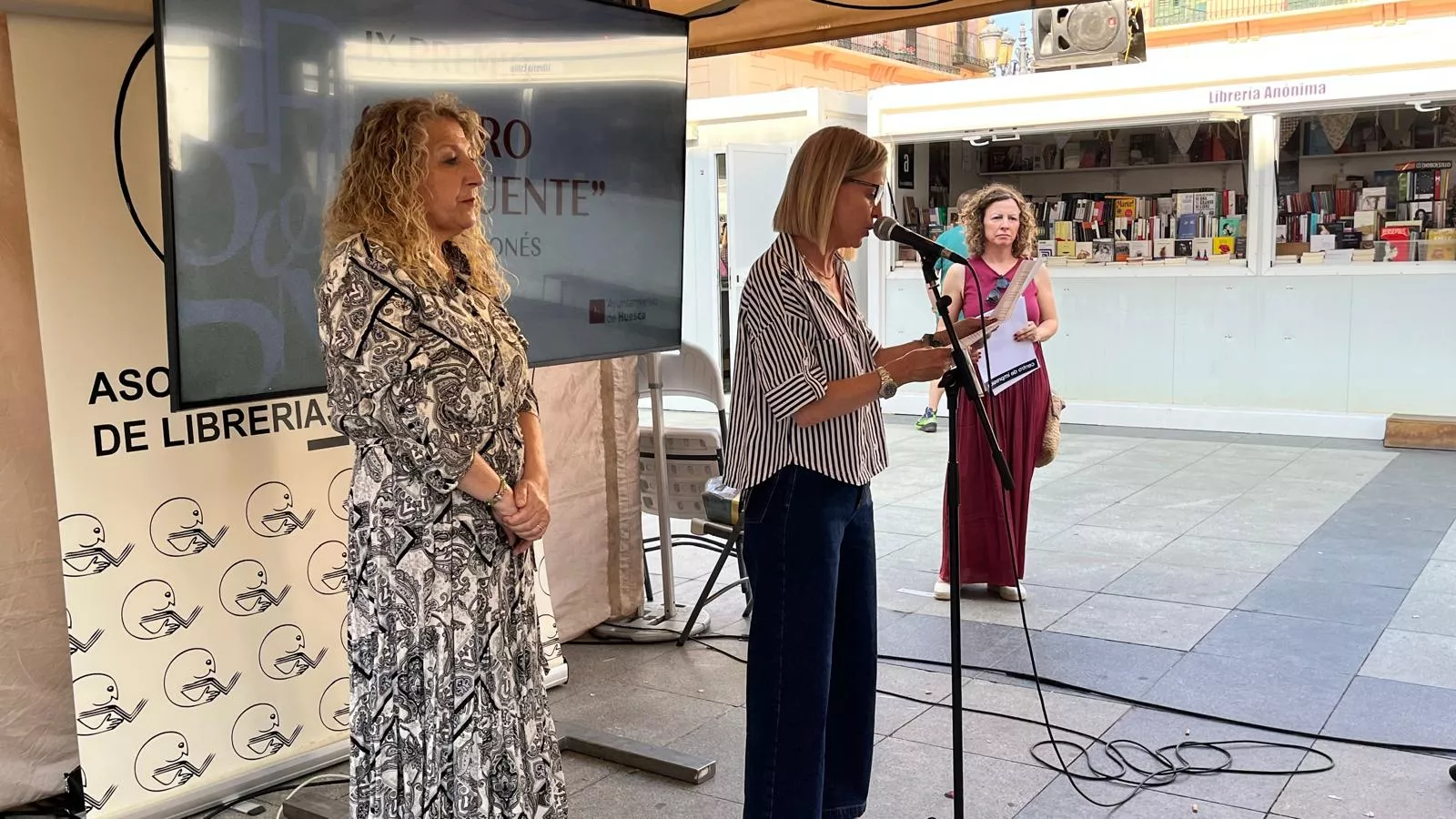 Entrega de los premios de lengua aragonesa “Pedro Lafuente” del Ayuntamiento de Huesca. Foto Mercedes Manterola
