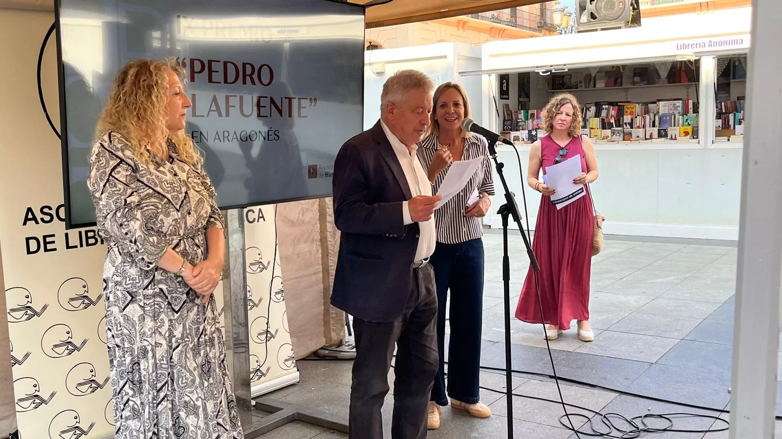 Entrega de los premios de lengua aragonesa “Pedro Lafuente” del Ayuntamiento de Huesca. Foto Mercedes Manterola