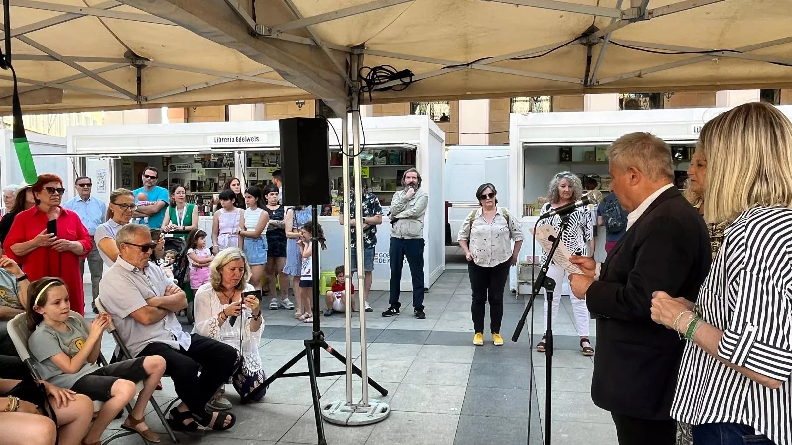 Entrega de los premios de lengua aragonesa “Pedro Lafuente” del Ayuntamiento de Huesca. Foto Mercedes Manterola