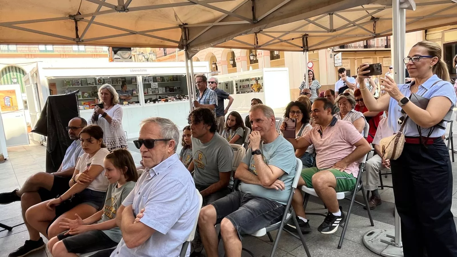 Entrega de los premios de lengua aragonesa “Pedro Lafuente” del Ayuntamiento de Huesca. Foto Mercedes Manterola