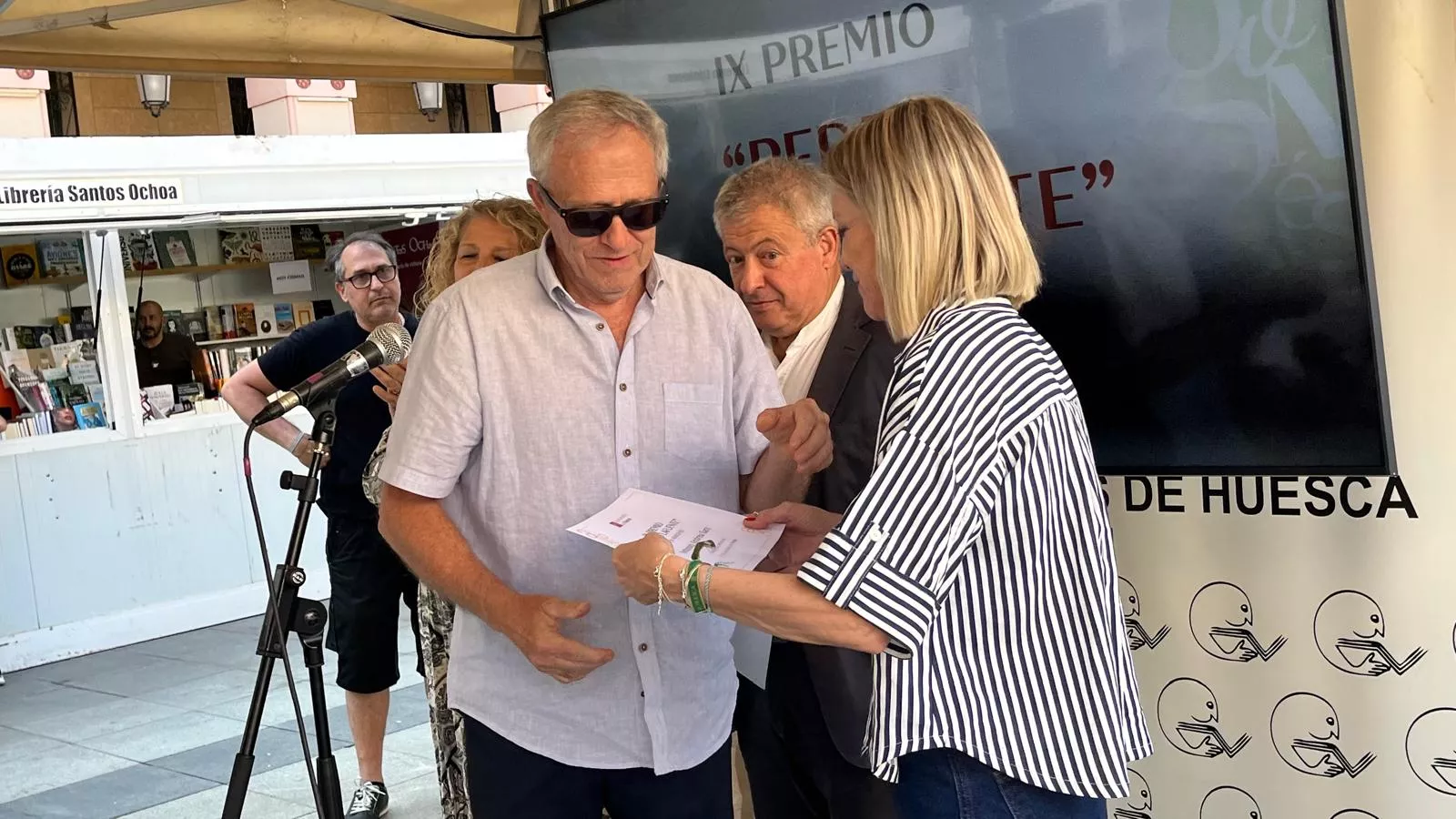 Entrega de los premios de lengua aragonesa “Pedro Lafuente” del Ayuntamiento de Huesca. Foto Mercedes Manterola