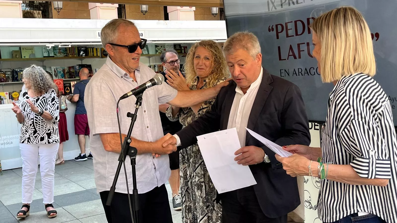 Entrega de los premios de lengua aragonesa “Pedro Lafuente” del Ayuntamiento de Huesca. Foto Mercedes Manterola