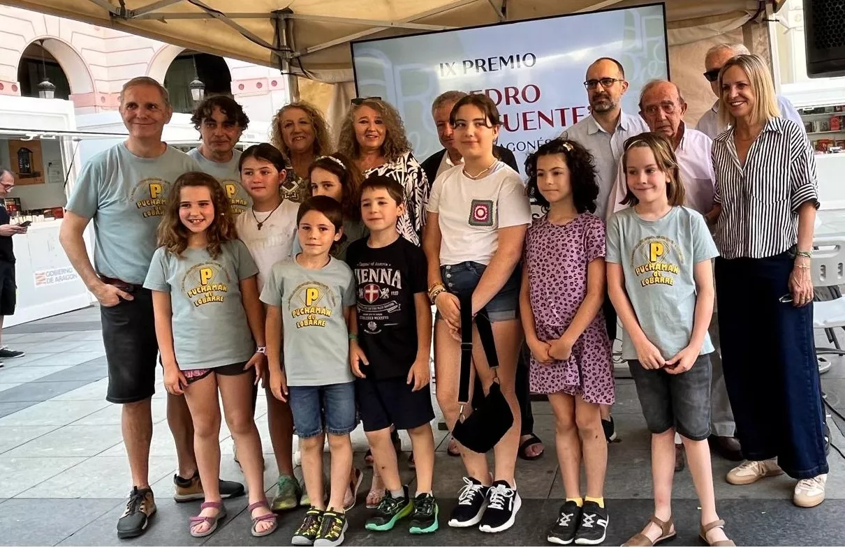 Entrega de los premios de lengua aragonesa “Pedro Lafuente” del Ayuntamiento de Huesca. Foto Mercedes Manterola