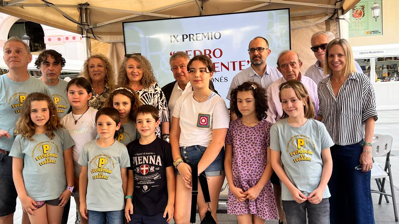 Entrega de los premios de lengua aragonesa “Pedro Lafuente” del Ayuntamiento de Huesca. Foto Mercedes Manterola