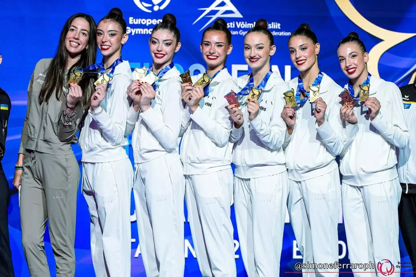 Triplete de oro de Inés Bergua y España