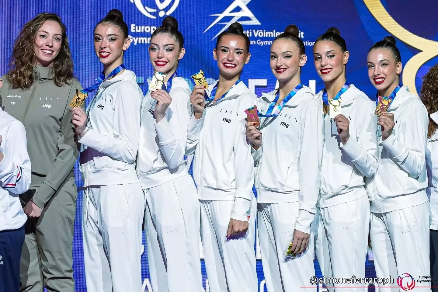 Triplete de oro de Inés Bergua y España