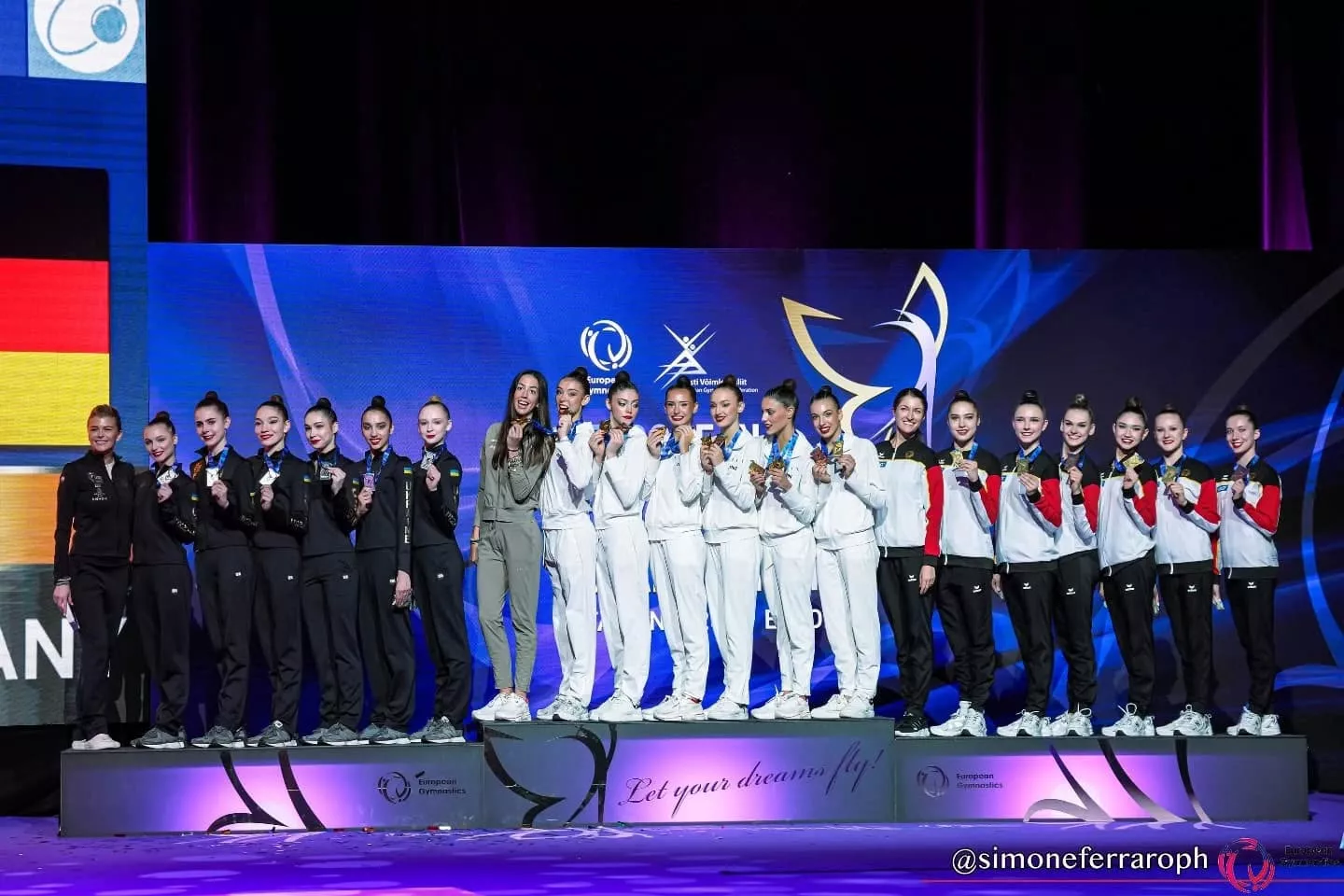 Triplete de oro de Inés Bergua y España