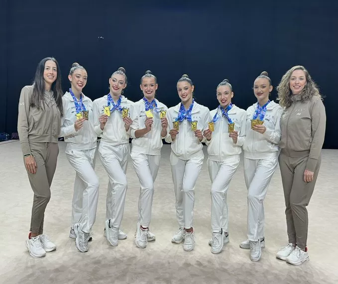 Triplete de oro de Inés Bergua y España