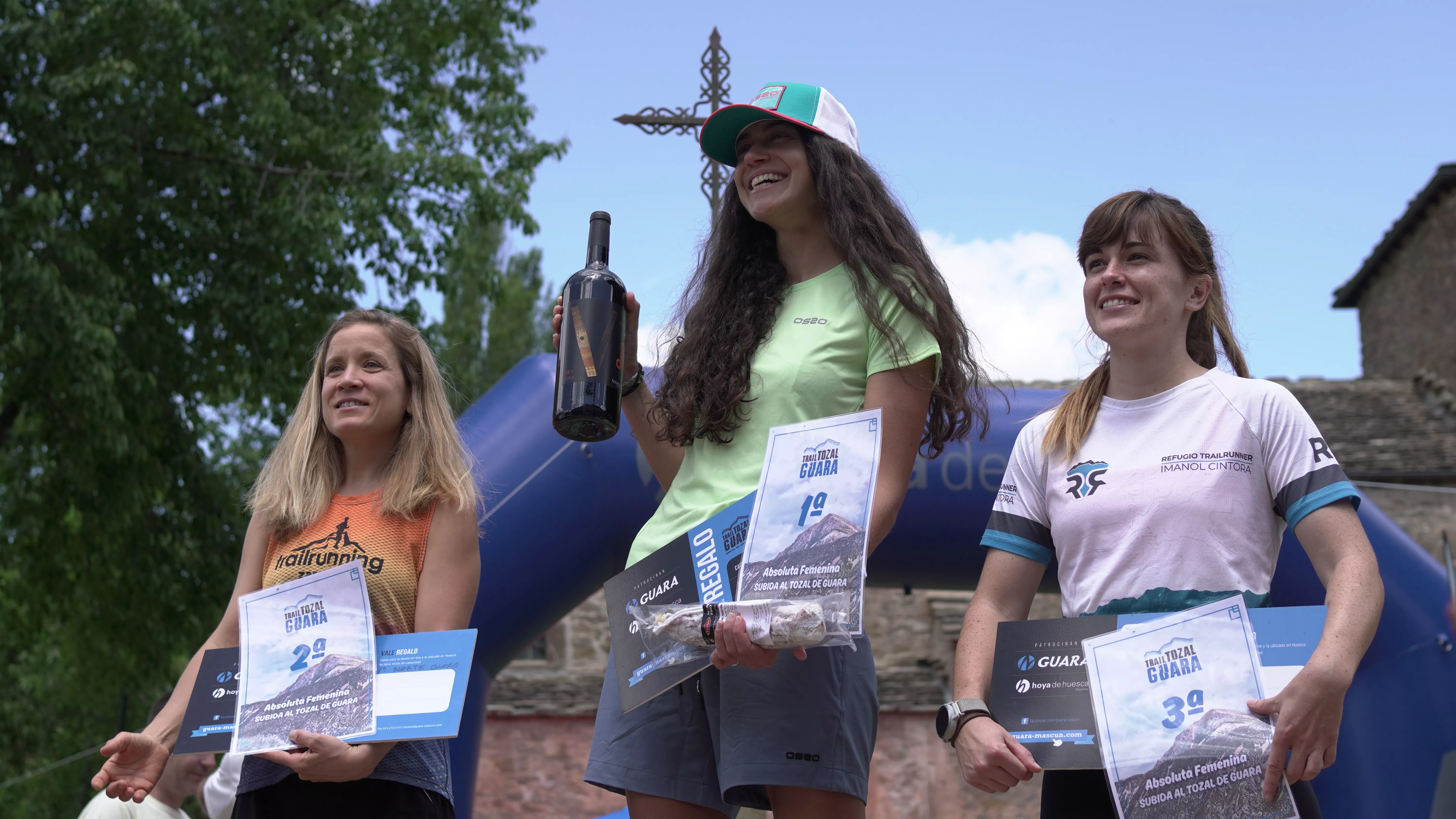 Podium Subida al Tozal Femenino