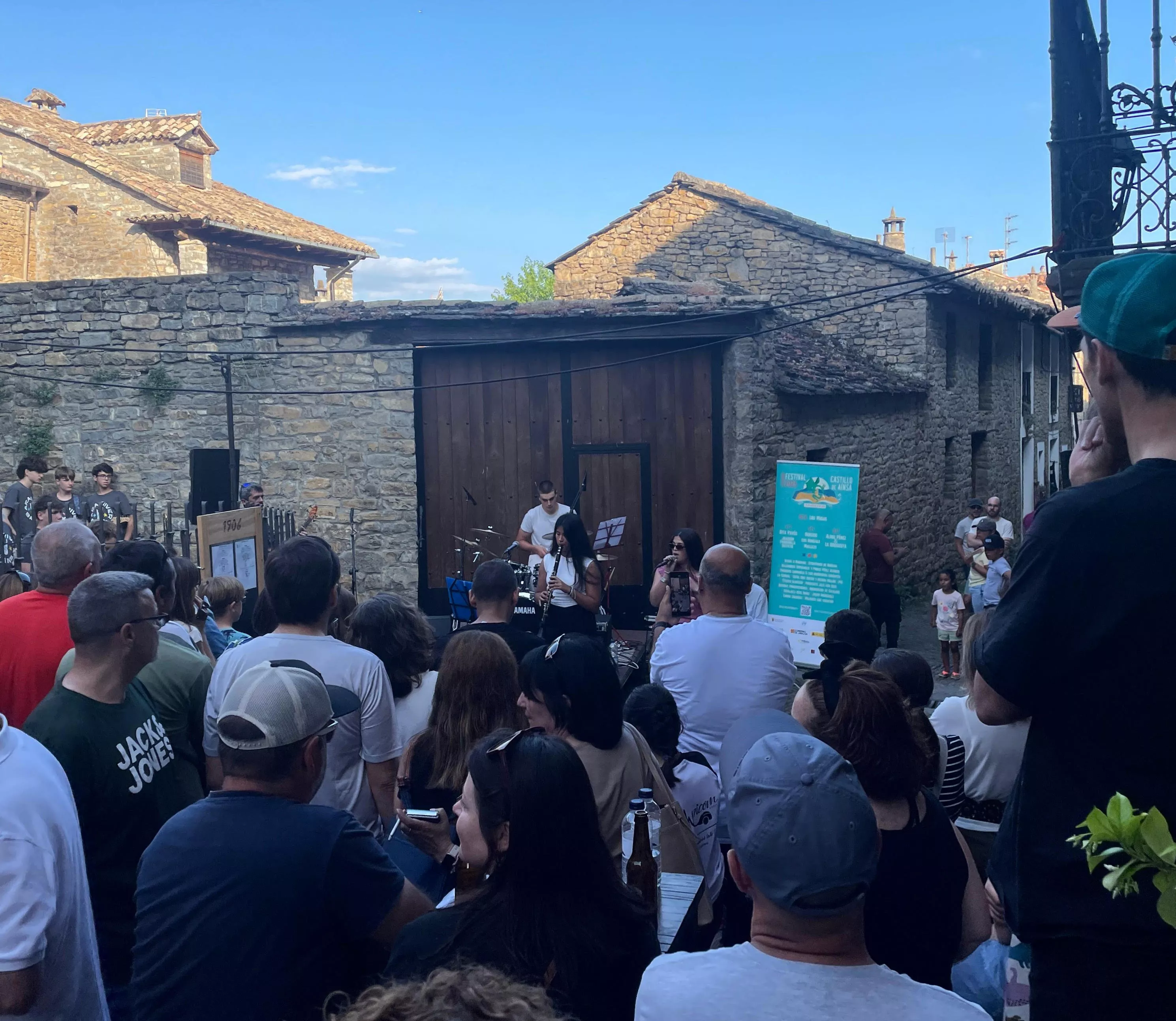 Uno de los combos de la escuela de música