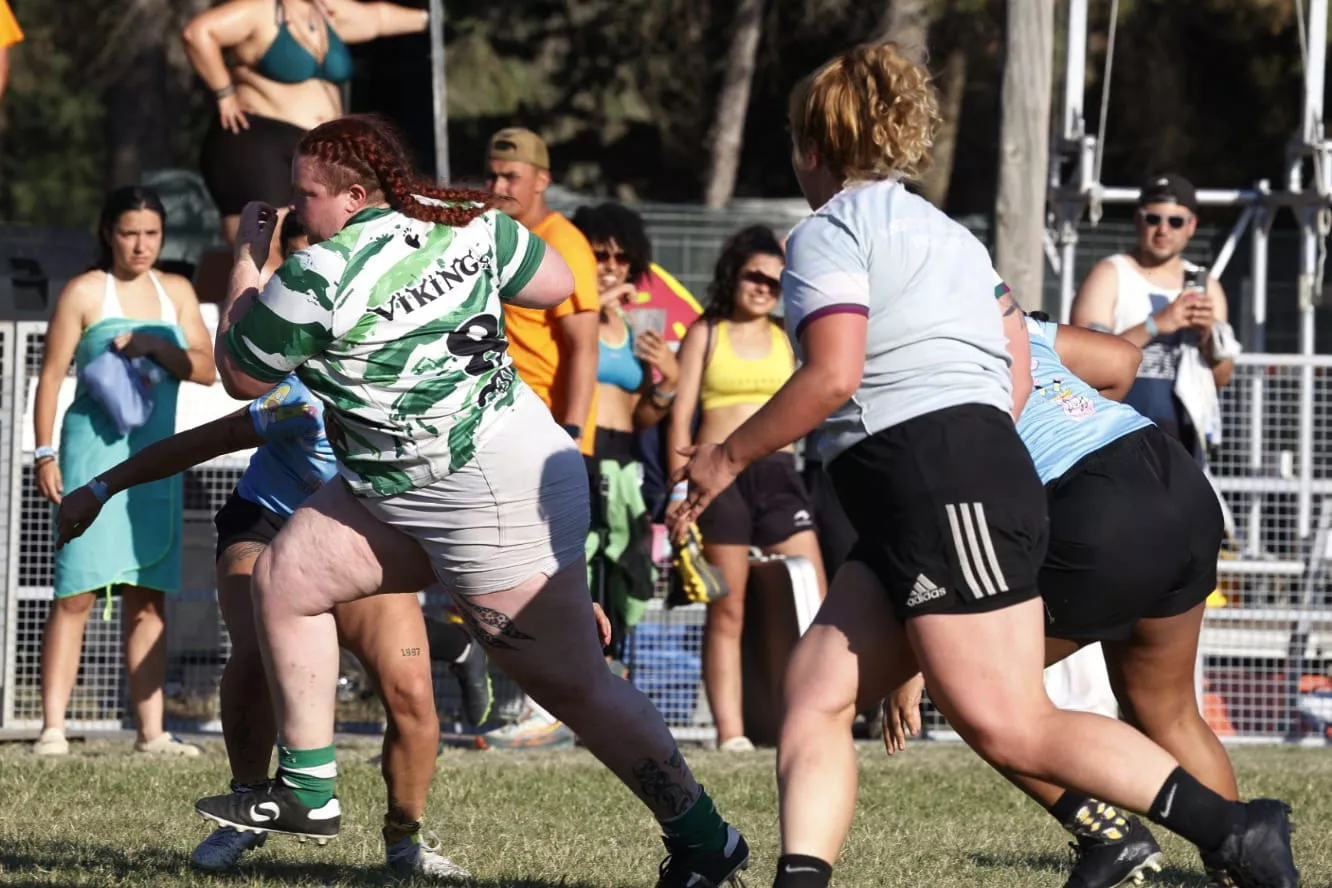 Imágenes del Fat Rugby en Monzón
