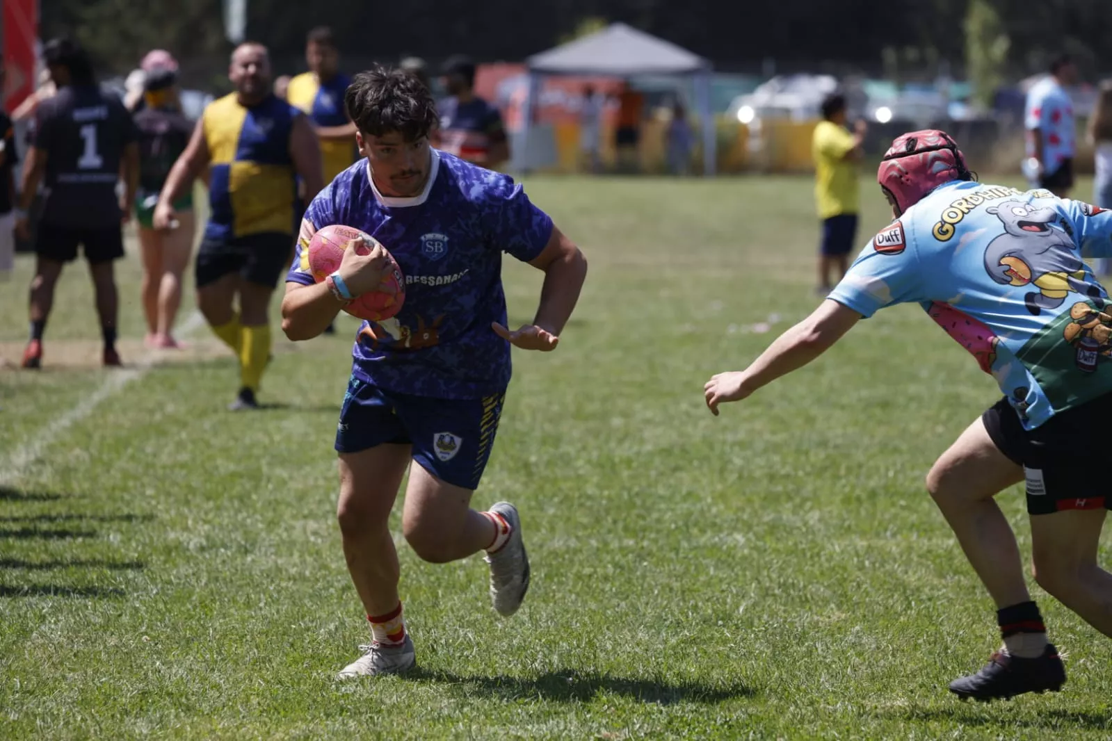 Imágenes del Fat Rugby en Monzón