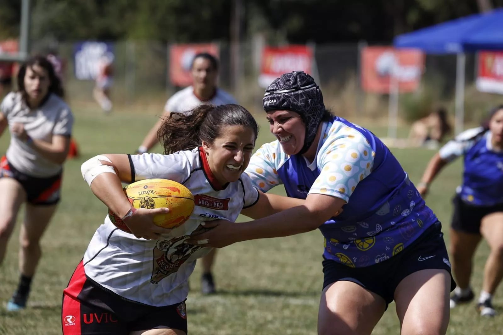 Imágenes del Fat Rugby en Monzón