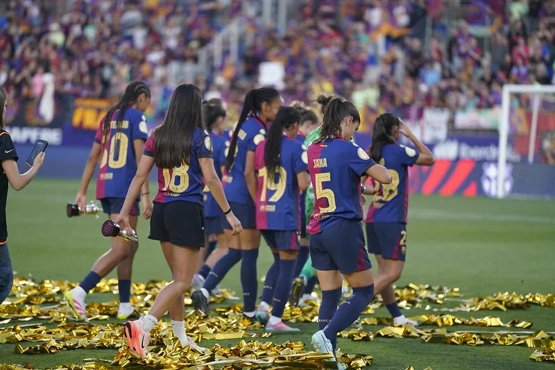 Imágenes del FC Barcelona-Atlético de Madrid, final de la Copa de la Reina. Foto: Daniel Vidal / @fotomaniafut