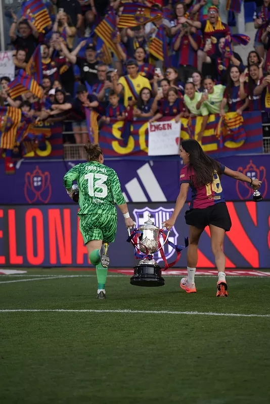Imágenes del FC Barcelona-Atlético de Madrid, final de la Copa de la Reina. Foto: Daniel Vidal / @fotomaniafut