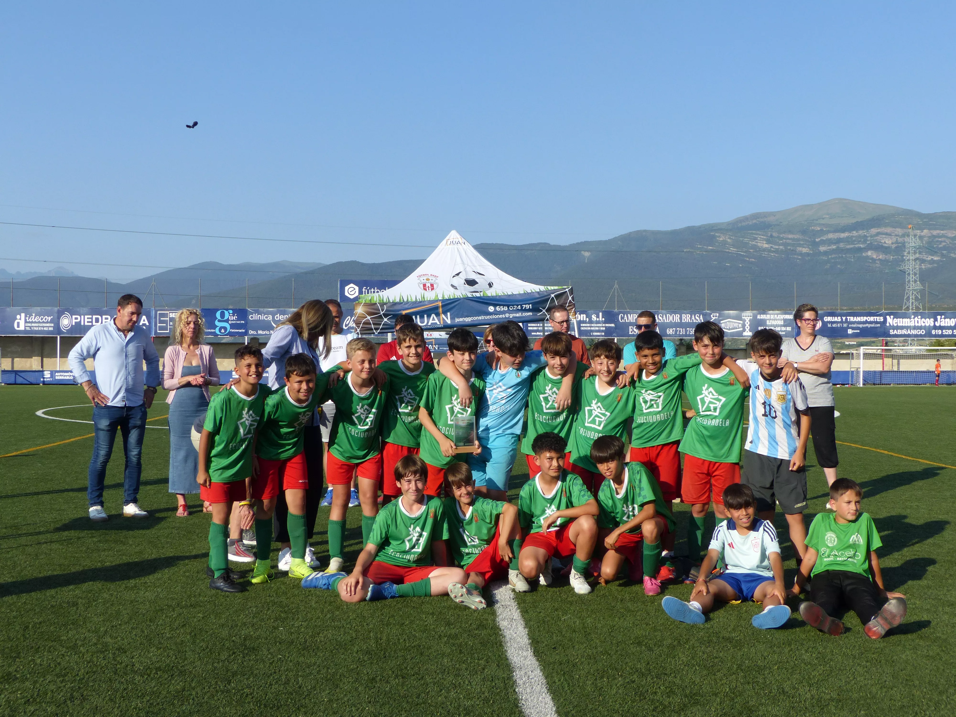 Jacetano, campeón Alevín. Foto: Andrés Alcaraz