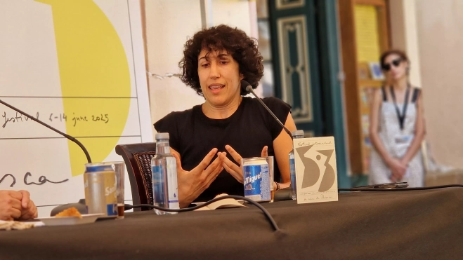 Nuria Muñoz convivió con una tía sorda. Foto Myriam Martínez Nuria Muñoz convivió con una tía sorda. Foto Myriam Martínez