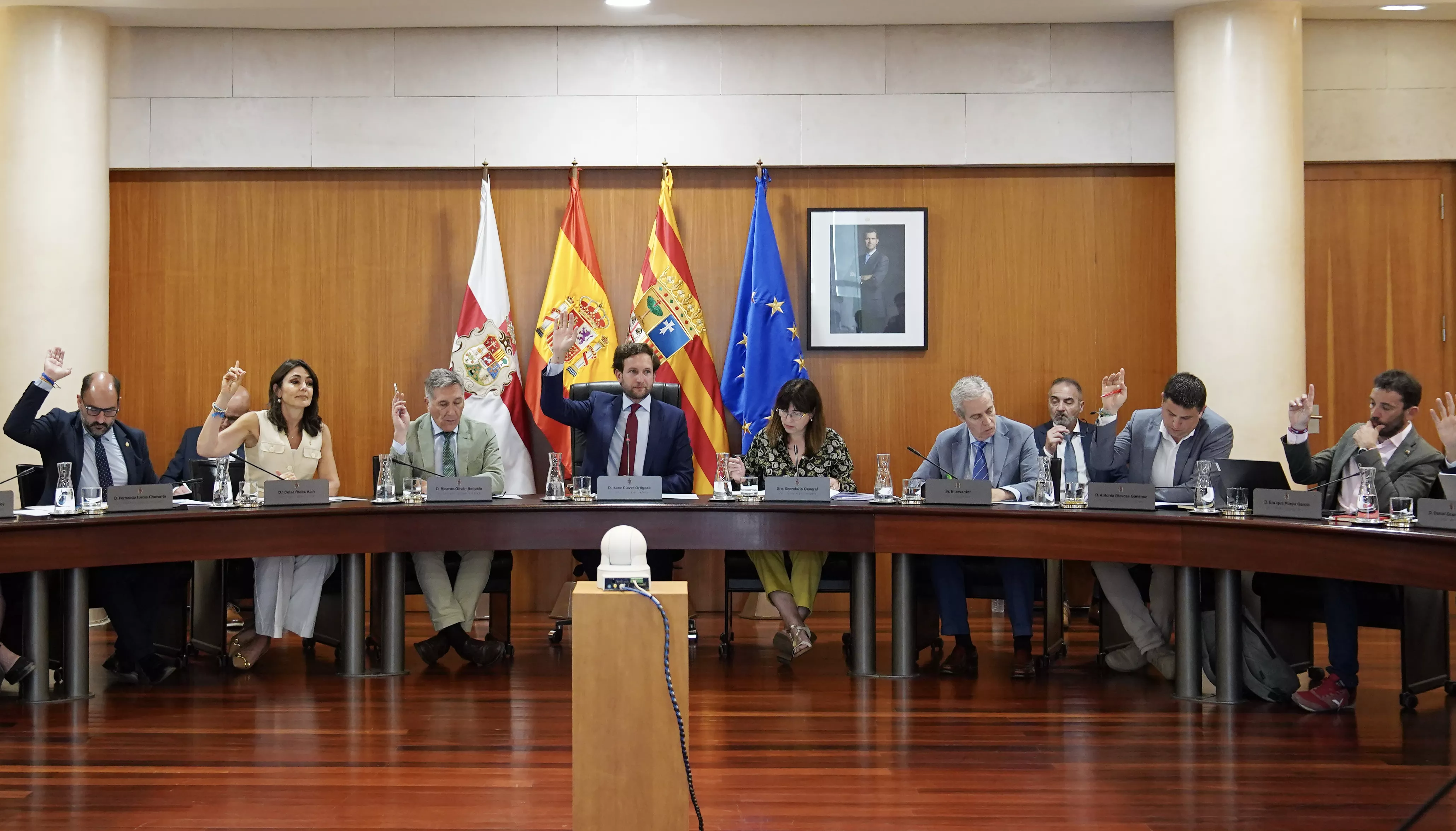 La DPH reclama que las pinturas murales de Sijena regresen lo antes posible.