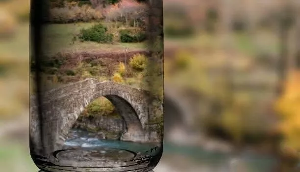 Una parte de la imagen ganadora del concurso del Camino de Santiago.
