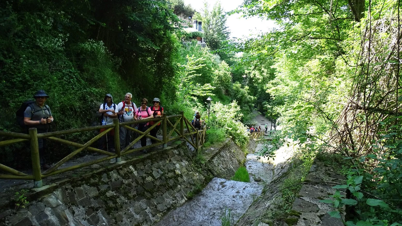 Bajando por Liri. Foto Alfredo Zazo